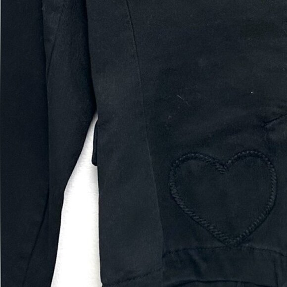 JUICY Couture Black Embroidered Button Blazer S - Picture 3 of 9